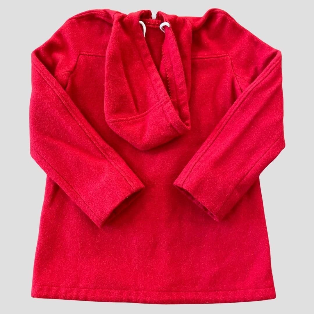 Manteau rouge à capuche - Seconde main - Image 2