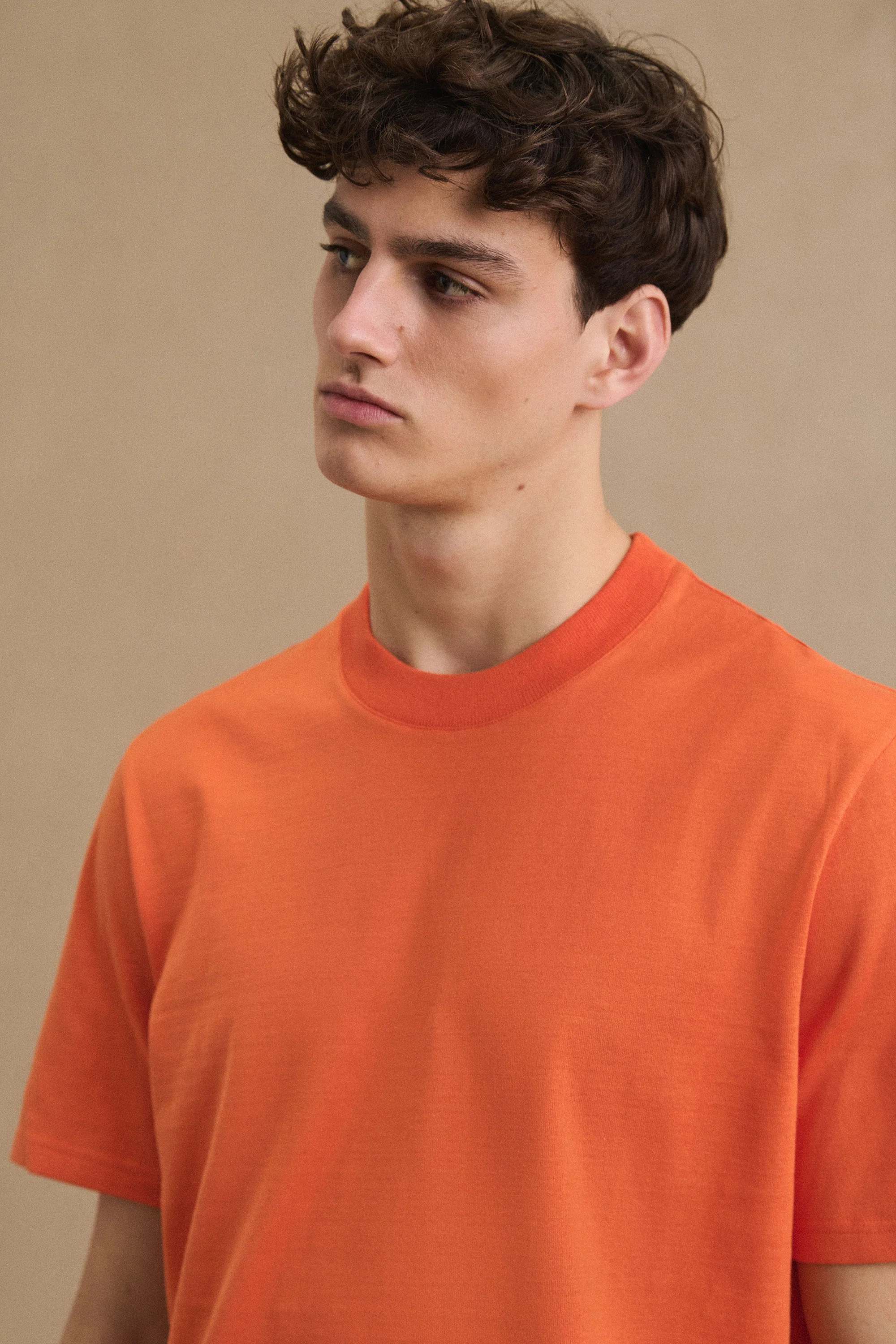 T-shirt Andy orange pastel - Image 3