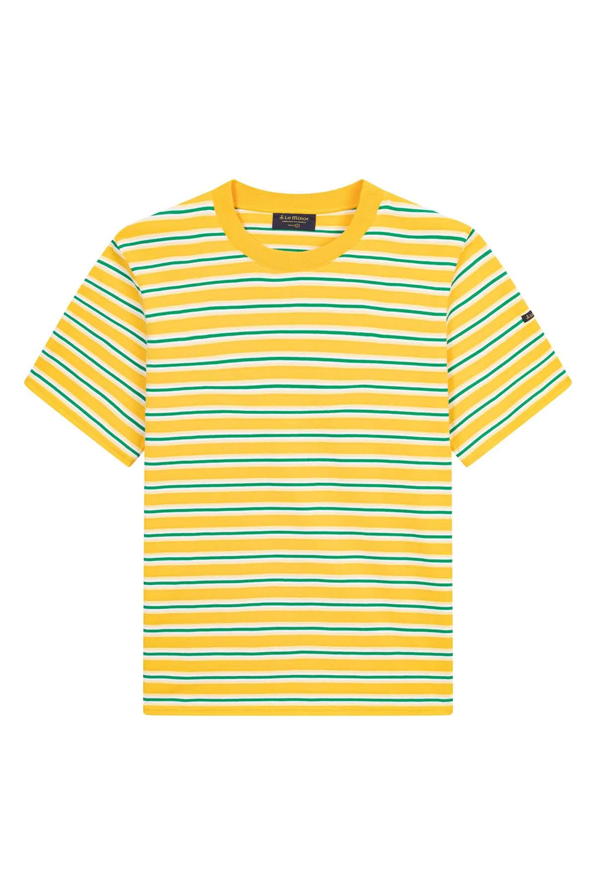 T-shirt rayé Andy jaune - Image 4