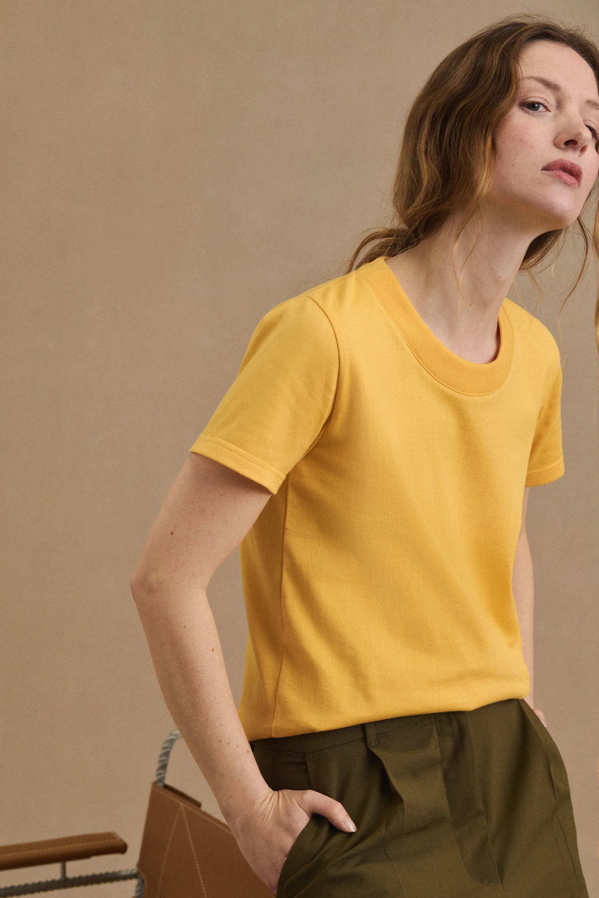 T-shirt Vic jaune - Image 4